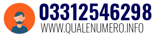 Numero di telefono 03312546298 03312546298