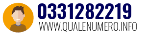 Numero di telefono 0331282219 0331282219