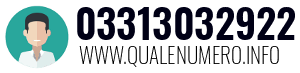 Numero di telefono 03313032922 03313032922