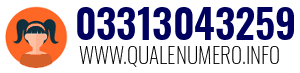 Numero di telefono 03313043259 03313043259