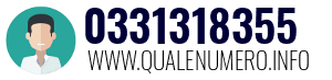 Numero di telefono 0331318355 0331318355