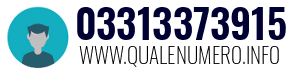 Numero di telefono 03313373915 03313373915