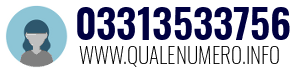Numero di telefono 03313533756 03313533756