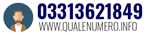 Numero di telefono 03313621849 03313621849
