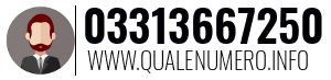 Numero di telefono 03313667250 03313667250