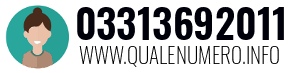 Numero di telefono 03313692011 03313692011