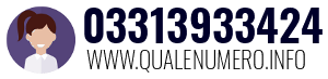Numero di telefono 03313933424 03313933424