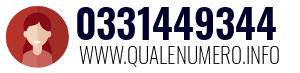 Numero di telefono 0331449344 0331449344