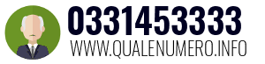 Numero di telefono 0331453333 0331453333