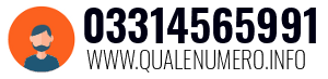 Numero di telefono 03314565991 03314565991