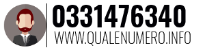 Numero di telefono 0331476340 0331476340