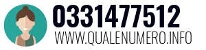 Numero di telefono 0331477512 0331477512
