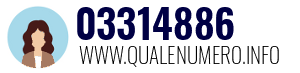 Numero di telefono 03314886 03314886