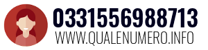 Numero di telefono 0331556988713 0331556988713