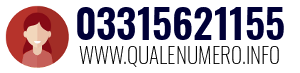 Numero di telefono 03315621155 03315621155