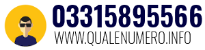 Numero di telefono 03315895566 03315895566