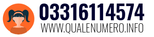 Numero di telefono 03316114574 03316114574