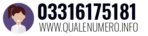 Numero di telefono 03316175181 03316175181