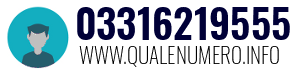 Numero di telefono 03316219555 03316219555