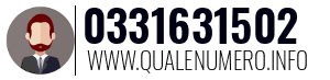 Numero di telefono 0331631502 0331631502