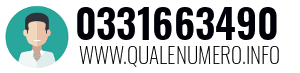 Numero di telefono 0331663490 0331663490