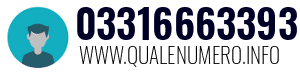 Numero di telefono 03316663393 03316663393