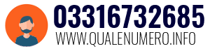 Numero di telefono 03316732685 03316732685