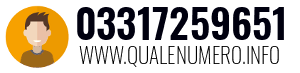 Numero di telefono 03317259651 03317259651