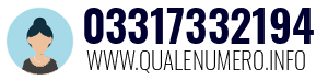 Numero di telefono 03317332194 03317332194