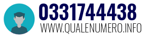 Numero di telefono 0331744438 0331744438