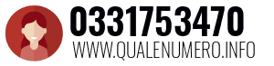Numero di telefono 0331753470 0331753470