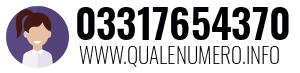 Numero di telefono 03317654370 03317654370