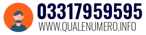 Numero di telefono 03317959595 03317959595