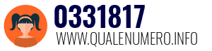 Numero di telefono 0331817 0331817