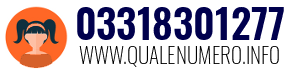 Numero di telefono 03318301277 03318301277