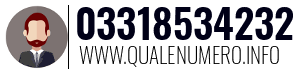 Numero di telefono 03318534232 03318534232