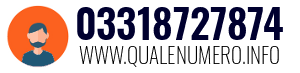 Numero di telefono 03318727874 03318727874