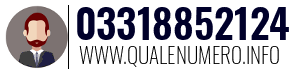 Numero di telefono 03318852124 03318852124