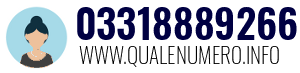 Numero di telefono 03318889266 03318889266