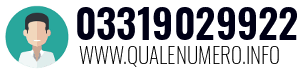 Numero di telefono 03319029922 03319029922