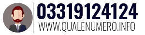 Numero di telefono 03319124124 03319124124