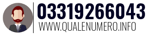 Numero di telefono 03319266043 03319266043