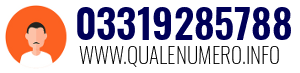 Numero di telefono 03319285788 03319285788