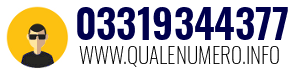 Numero di telefono 03319344377 03319344377