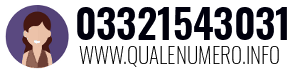 Numero di telefono 03321543031 03321543031