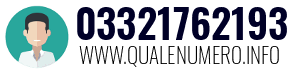 Numero di telefono 03321762193 03321762193