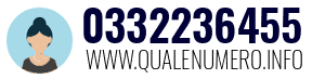 Numero di telefono 0332236455 0332236455