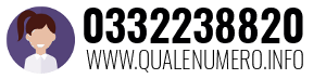 Numero di telefono 0332238820 0332238820