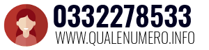 Numero di telefono 0332278533 0332278533