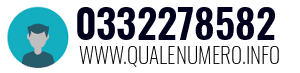 Numero di telefono 0332278582 0332278582